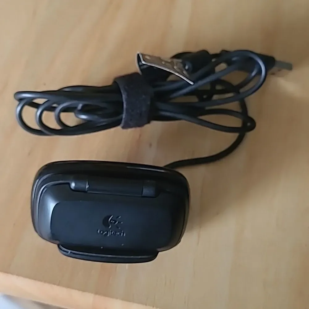 Logitech Hd720P Webcam Built In Microphone Usb cord connected
